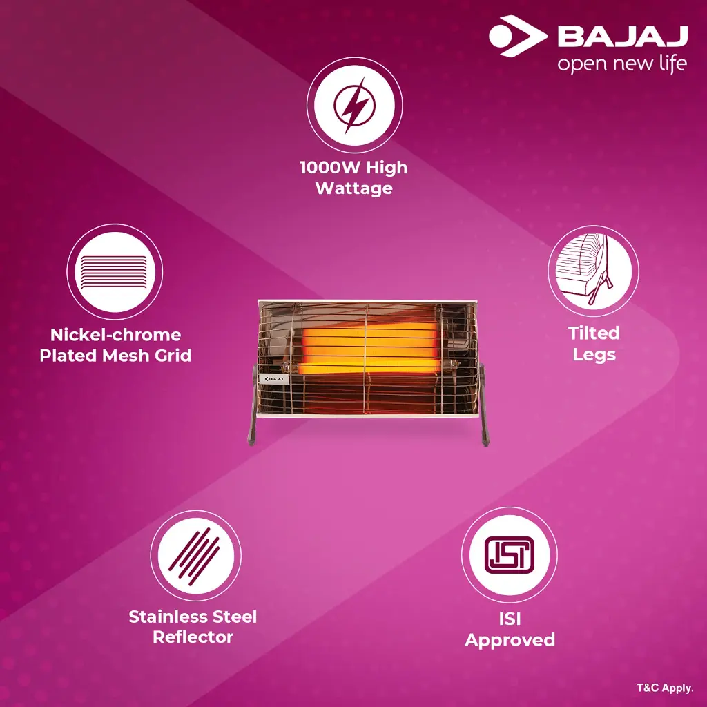 Bajaj Minor Room Heater 1kW-4.webp