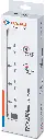 Bajaj 4-way spike and surge guard with 2-mtr cable White 2.webp