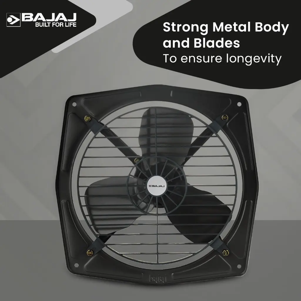 Bajaj Bahar 225mm Metallic Grey Exhaust Fan-3.webp
