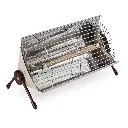 Bajaj Minor Radiant Room Heater For Home|1000 Watts Pedestal Heater For Winter|Electric Heater For Room|Stainless Steel Heat Reflector|Nickel Chrome Plated